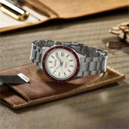 Seiko Presage Style60's Ruby SRPH93J1 detailed view