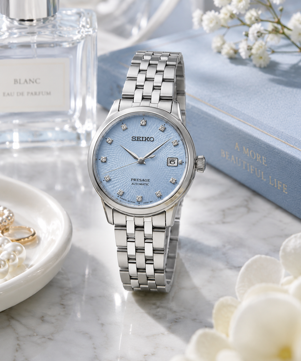 Seiko Presage SRPL61J1 vanity lifestyle