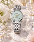 Seiko Presage SRPL63J1 floral lifestyle