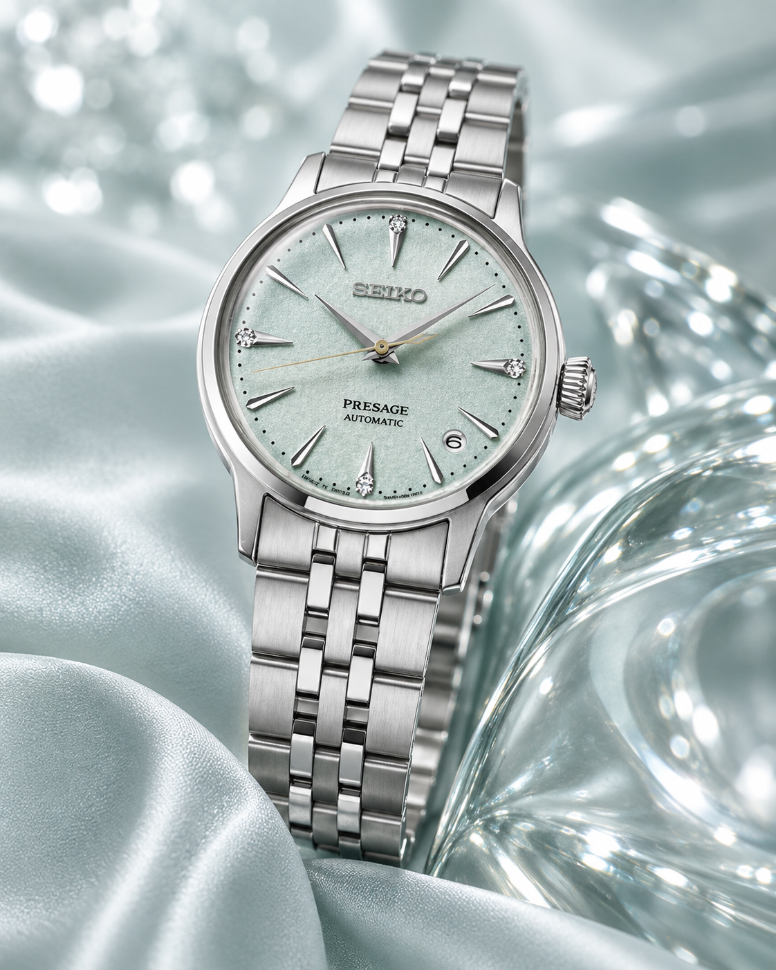 Seiko Presage SRPL63J1 crystal lifestyle