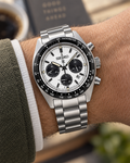 Seiko Prospex Speedtimer SSC813 solar chronograph on wrist