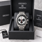 Seiko Prospex Speedtimer SSC911 presented in Seiko Prospex box