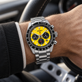 Seiko Prospex Speedtimer SSC929 solar chronograph on wrist