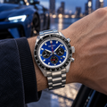 Seiko Prospex Speedtimer SSC931 solar chronograph on wrist