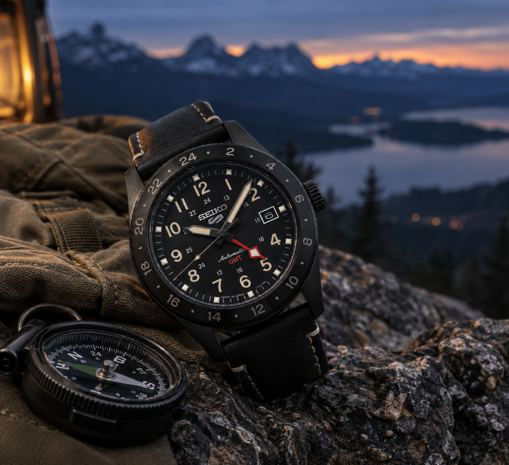 Seiko 5 Sports Field GMT SSK025K1 outdoor adventure product view