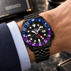 Seiko 5 Sports GMT SSK027K1 Yuto Horigome Limited Edition on wrist