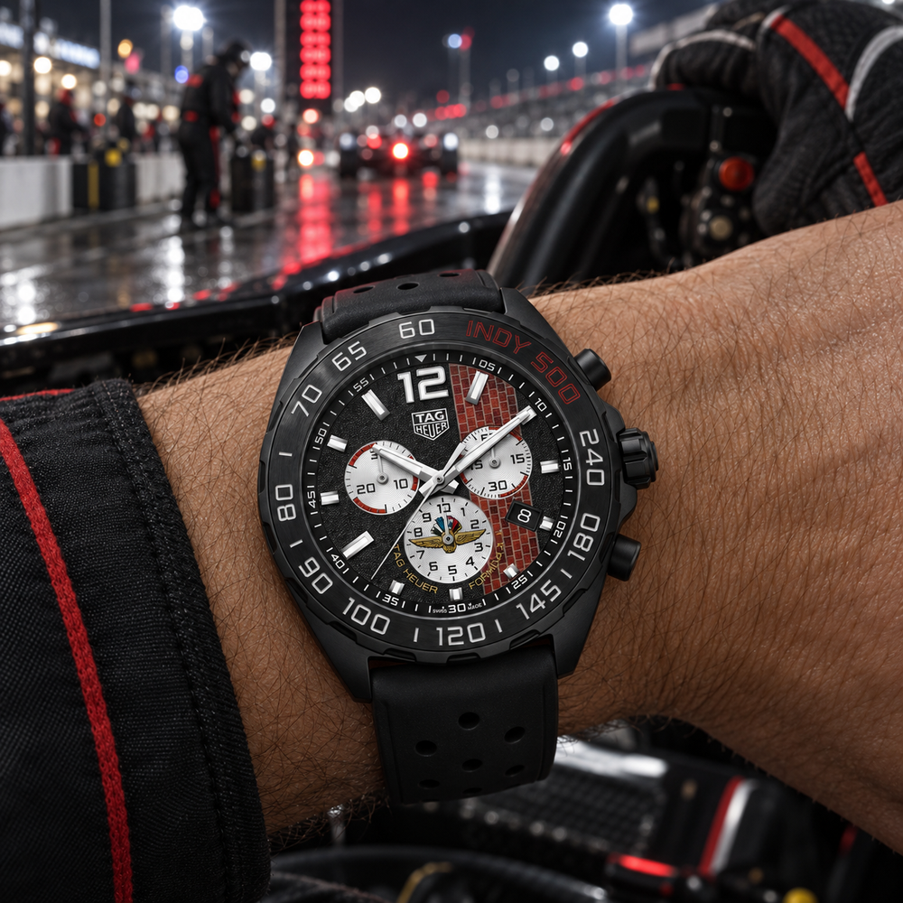 Cronografo TAG Heuer Formula 1 x Indy 500 Edizione Limitata 43mm CAZ101AD.FT8024