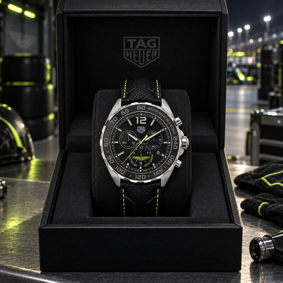 TAG Heuer Formula 1 x Aston Martin Racing CAZ101P.FC8245 presentation box