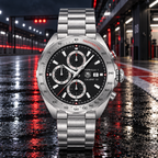 TAG Heuer Formula 1 CAZ2010.BA0876 automatic chronograph hero on wet pit lane