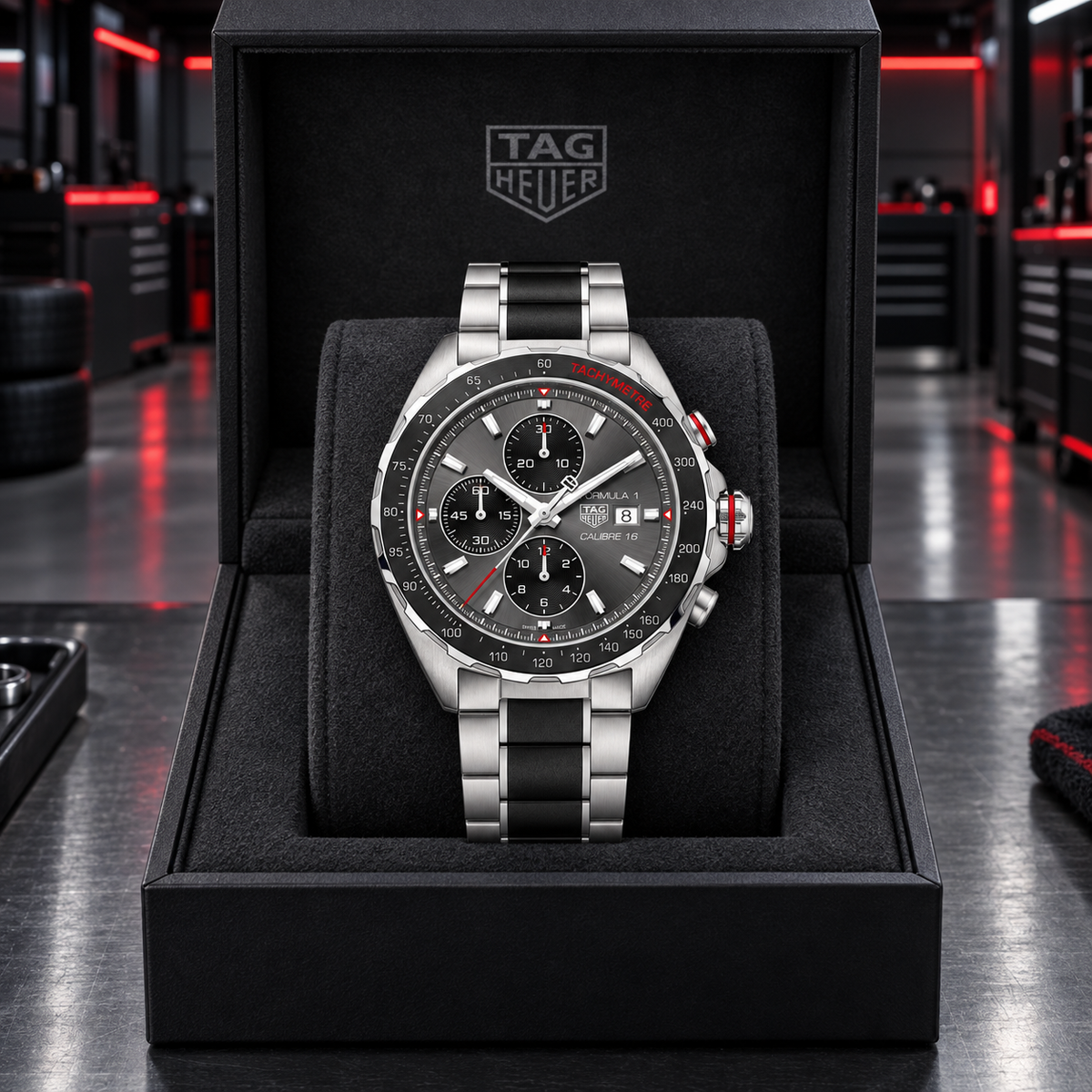 TAG Heuer Formula 1 Chronograph CAZ2012.BA0970 in presentation box