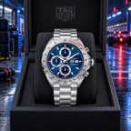 TAG Heuer Formula 1 CAZ2015.BA0876 presentation box at night circuit
