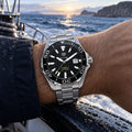 TAG Heuer Aquaracer WAY201A.BA0927 on sailor wrist at sea