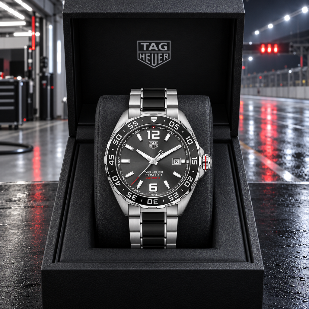 TAG Heuer Formula 1 Calibre 5 WAZ2011.BA0843 presentation box