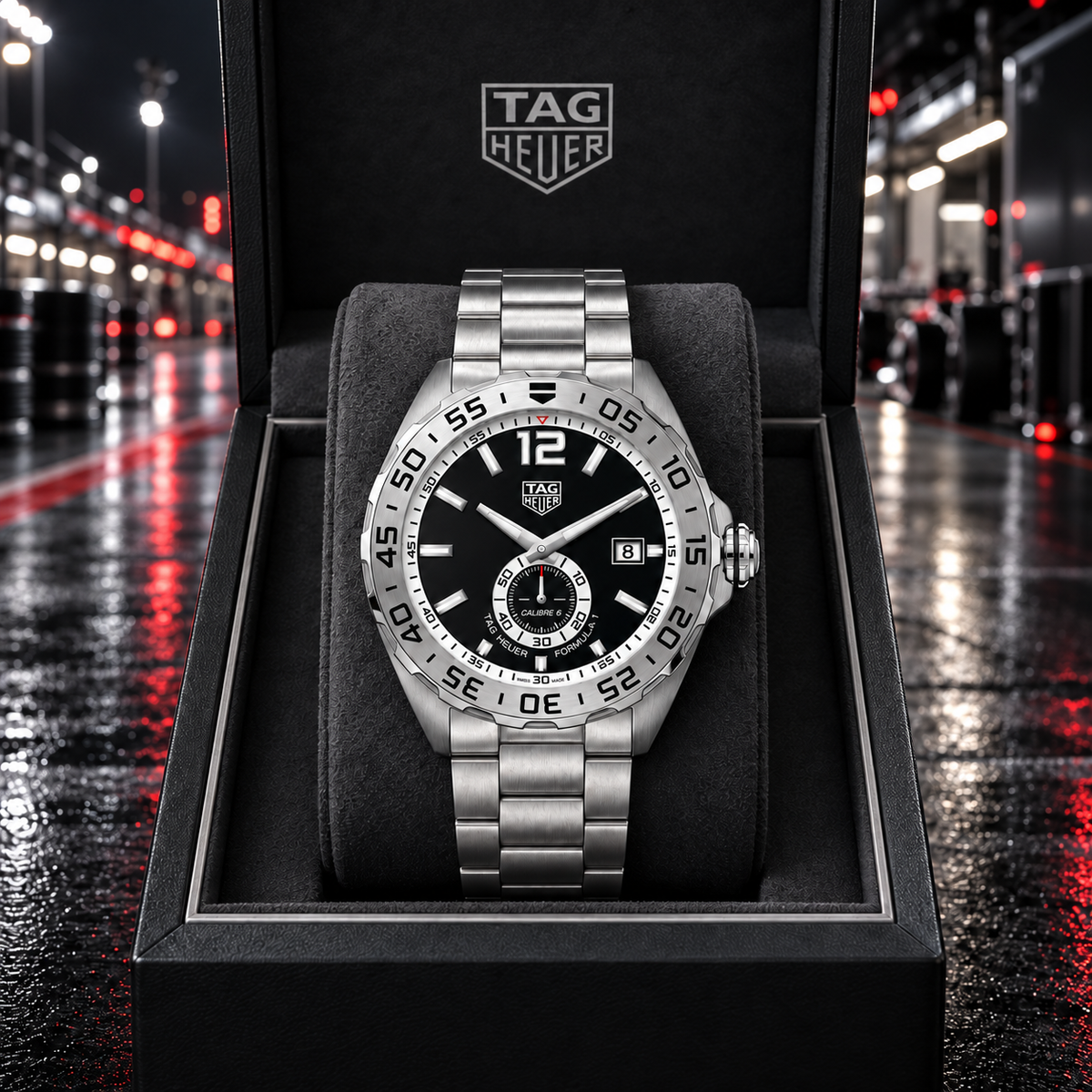 TAG Heuer Formula 1 Calibre 6 WAZ2012.BA0842 presentation box