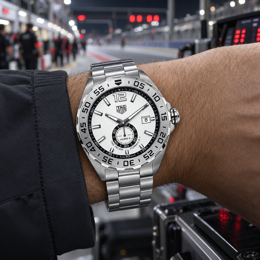 TAG Heuer Formula 1 Calibre 6 WAZ2013.BA0842 on wrist