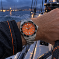 TAG Heuer Aquaracer Professional 300 Orange Diver WBP201F.BA0632 on wrist