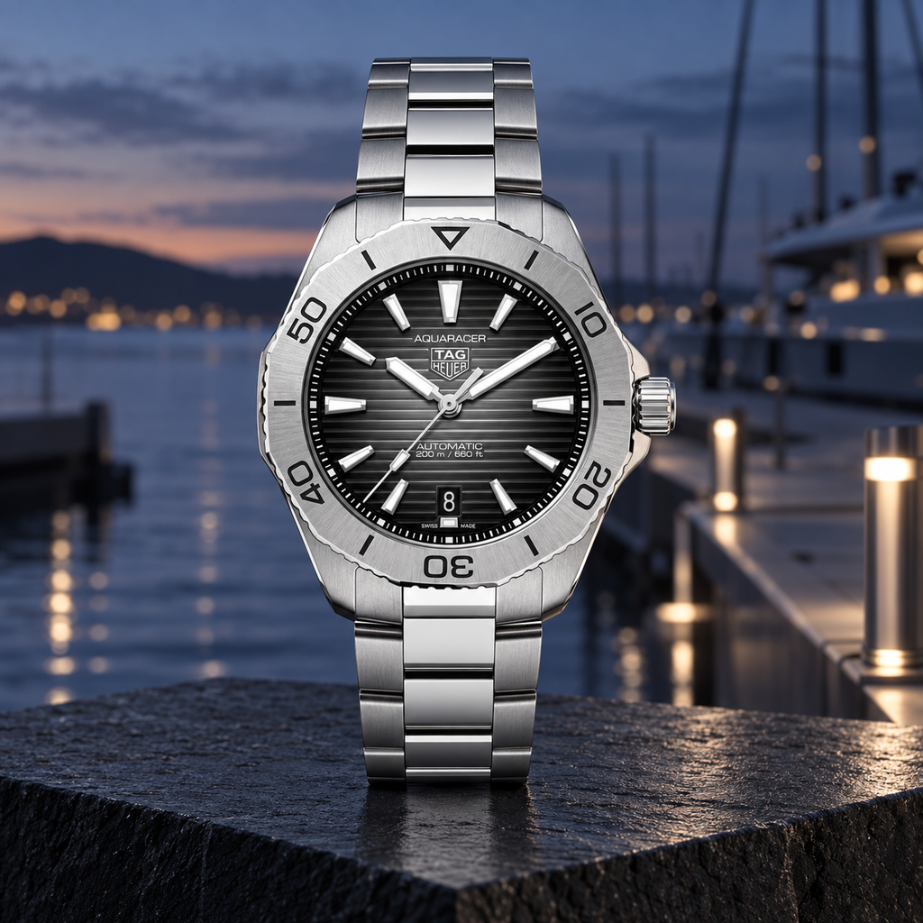 TAG Heuer Aquaracer Professional 200 Date Automatic 40mm WBP2110.BA0627 marina hero