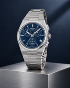 Tissot PRX 41mm blue dial chronograph T137.417.11.041.00 product view