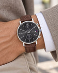 Tommy Hilfiger watch 1710416 worn on wrist
