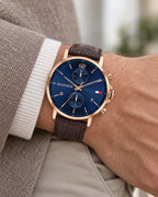 Tommy Hilfiger watch 1710418 worn on wrist