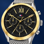 Tommy Hilfiger watch 1710528 – 03 dial macro