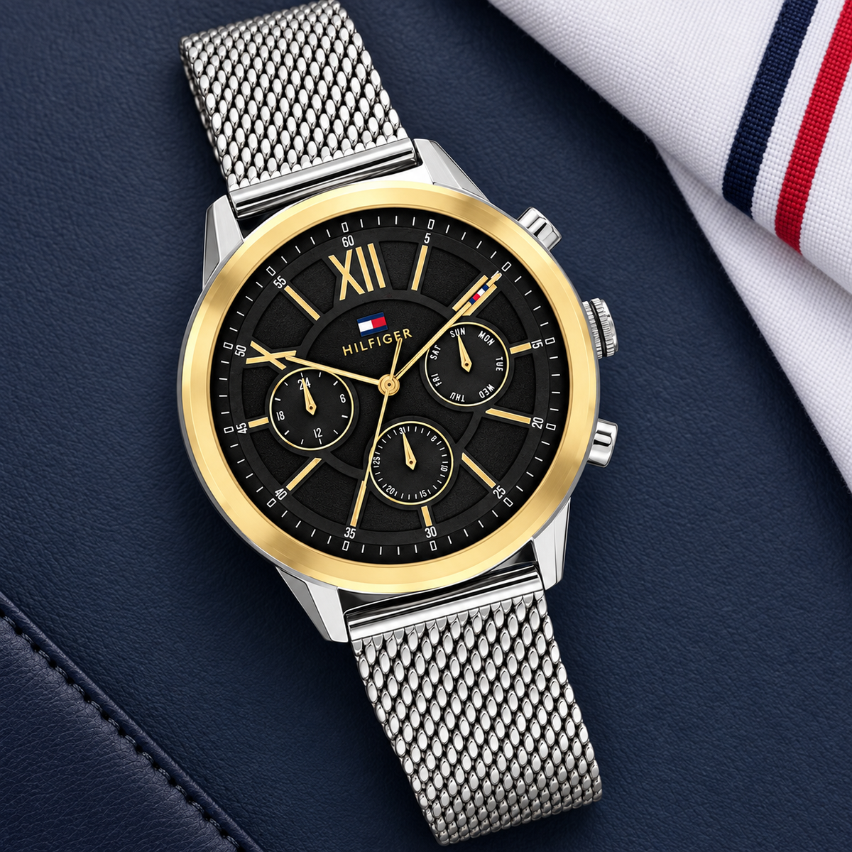 Tommy Hilfiger watch 1710528 – 04 luxury flatlay