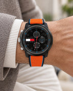 Tommy Hilfiger watch 1710583 worn on wrist