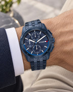 Tommy Hilfiger watch 1710622 worn on wrist