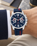 Tommy Hilfiger watch 1710635 worn on wrist