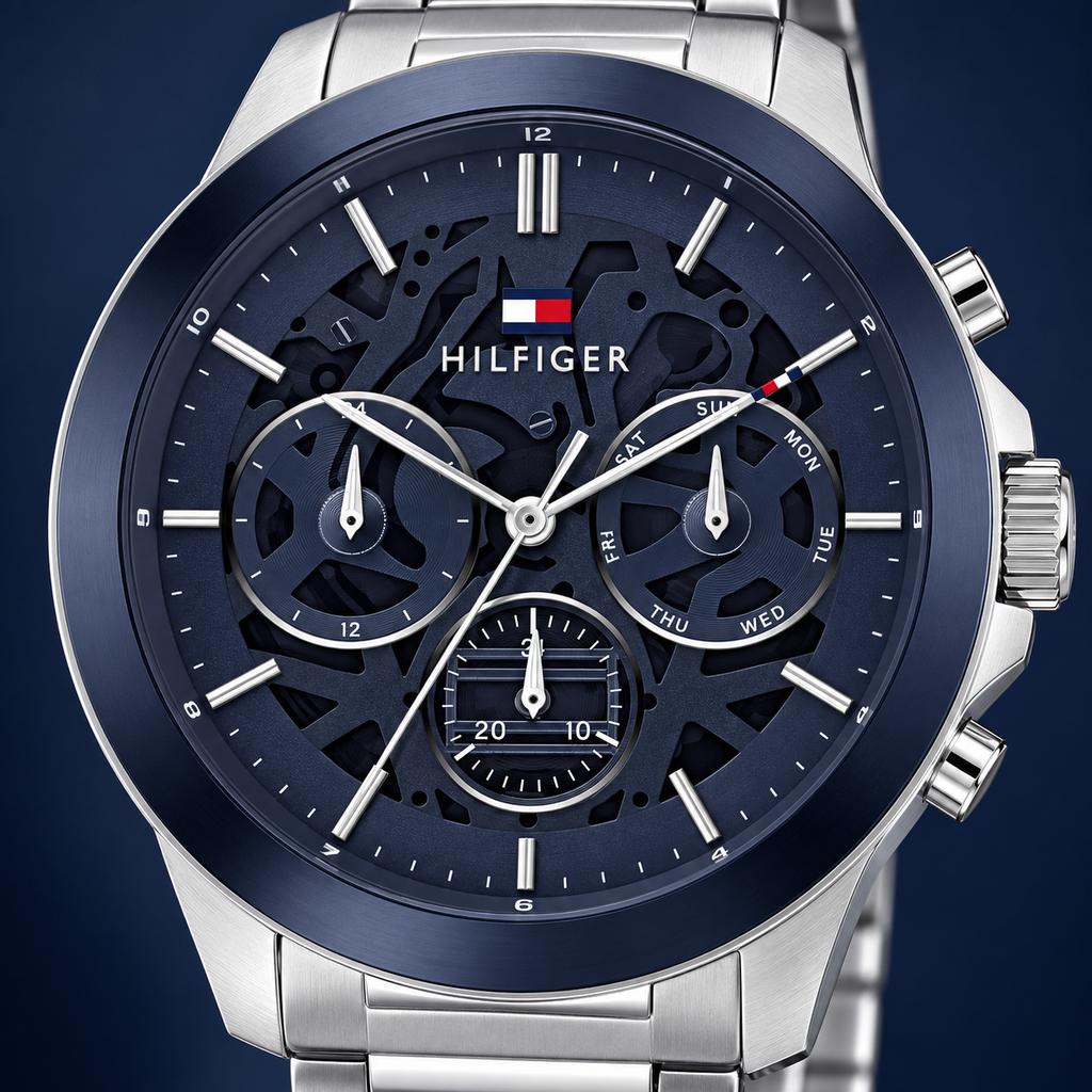 Tommy Hilfiger watch 1710684 – 03 dial macro