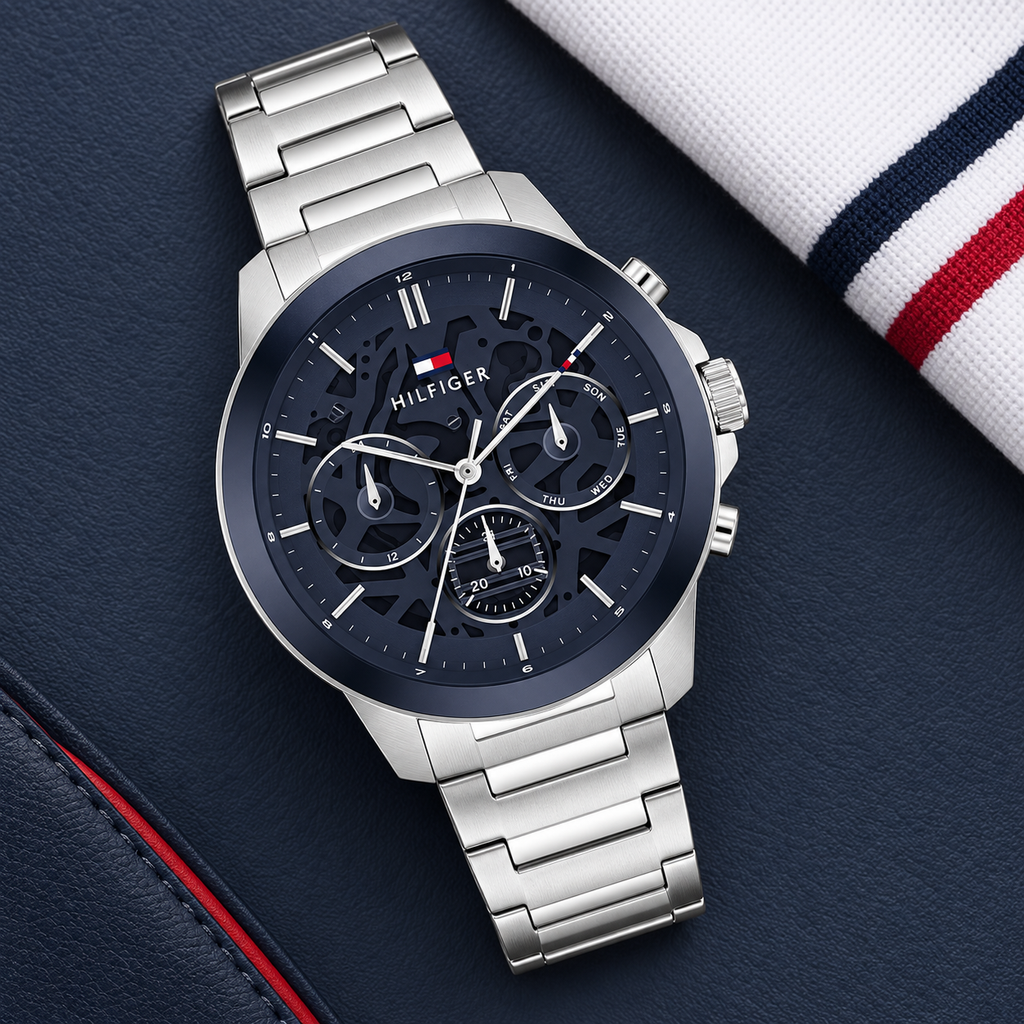 Tommy Hilfiger watch 1710684 – 04 luxury flatlay