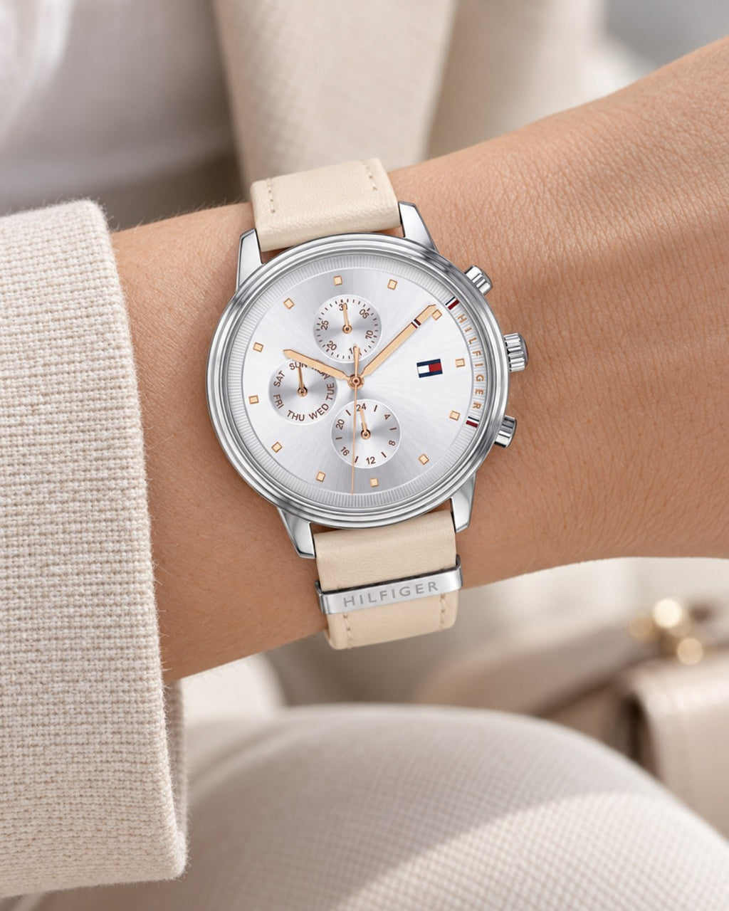 Tommy Hilfiger watch 1781906 worn on wrist