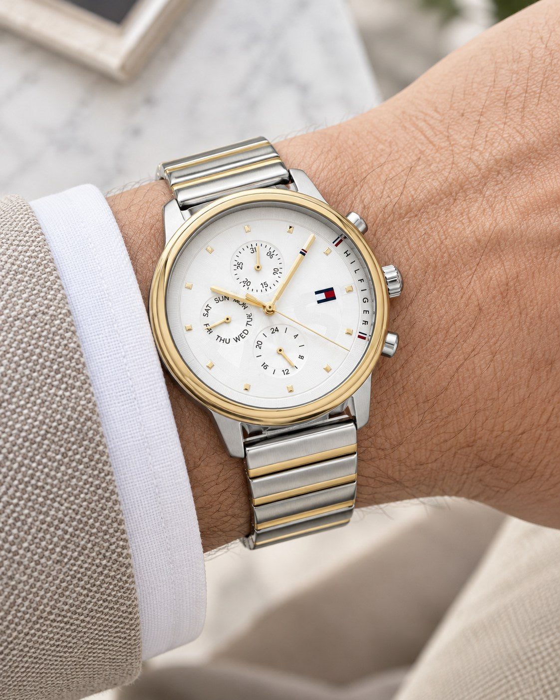 Tommy Hilfiger watch 1781908 worn on wrist