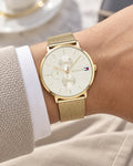 Tommy Hilfiger watch 1781943 worn on wrist