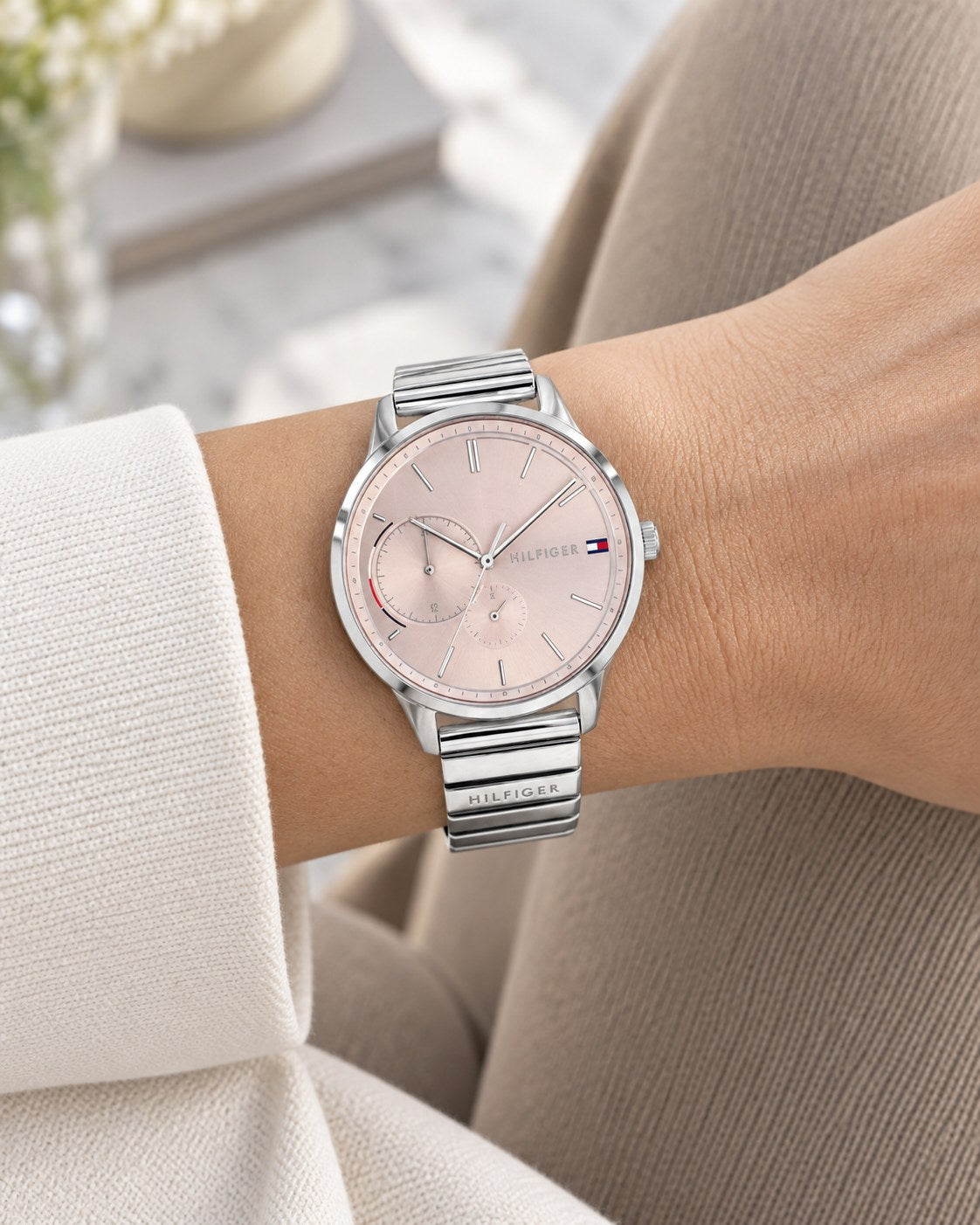 Tommy Hilfiger watch 1782020 worn on wrist