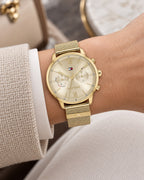 Tommy Hilfiger watch 1782302 worn on wrist