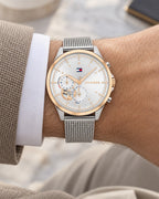 Tommy Hilfiger watch 1782416 worn on wrist