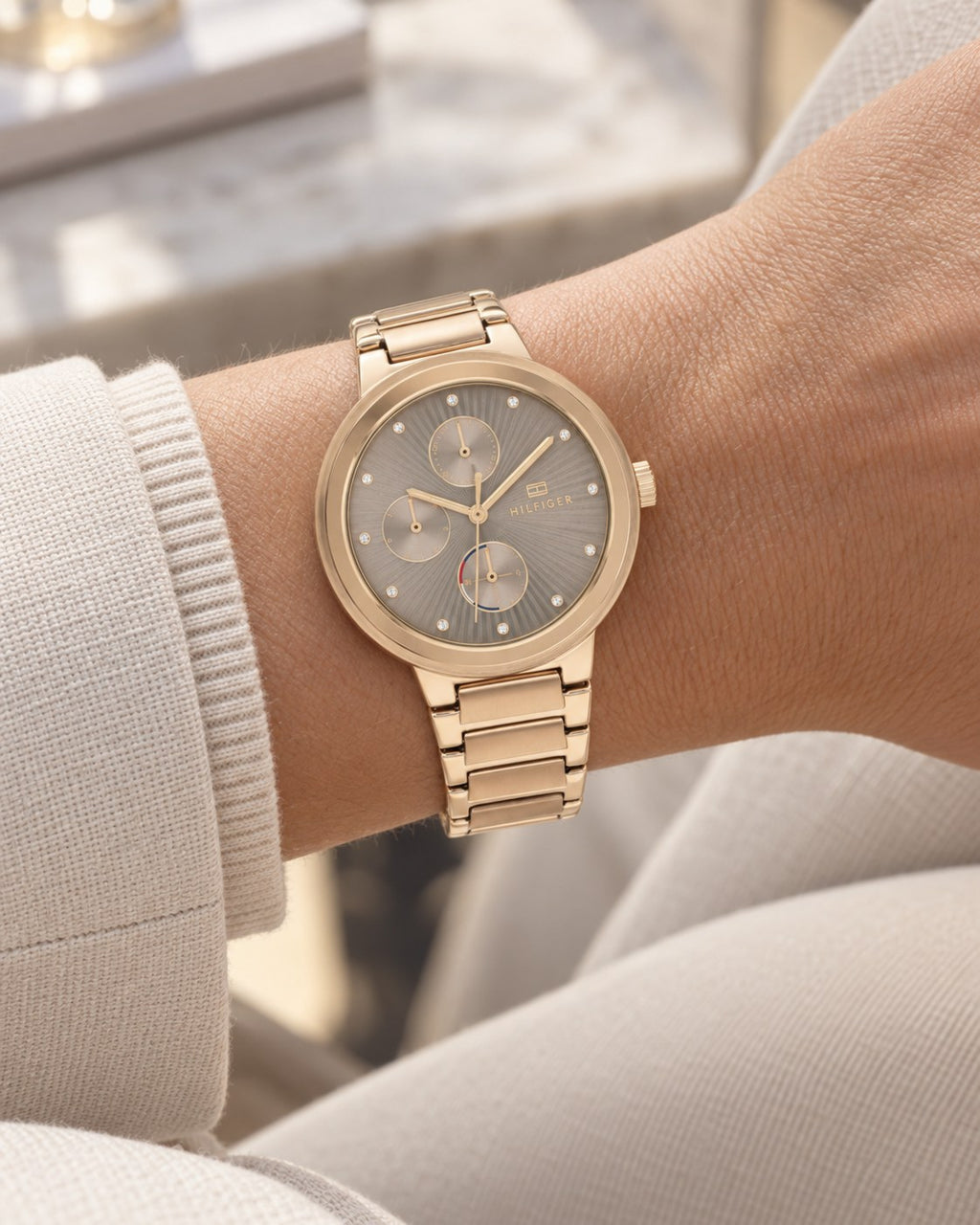 Tommy Hilfiger watch 1782533 worn on wrist