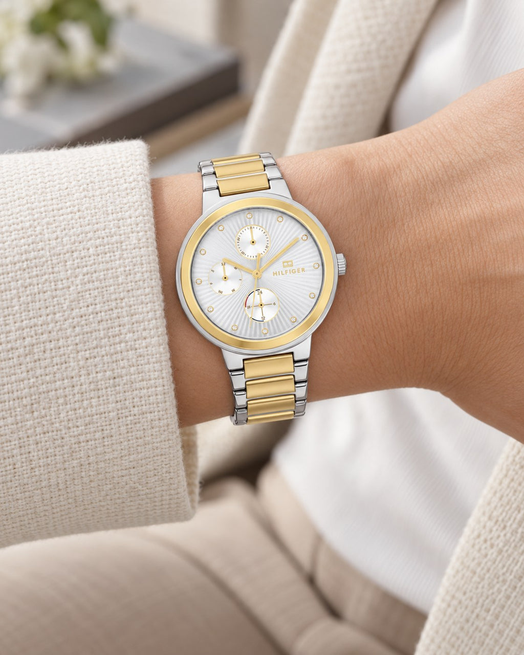Tommy Hilfiger watch 1782534 worn on wrist