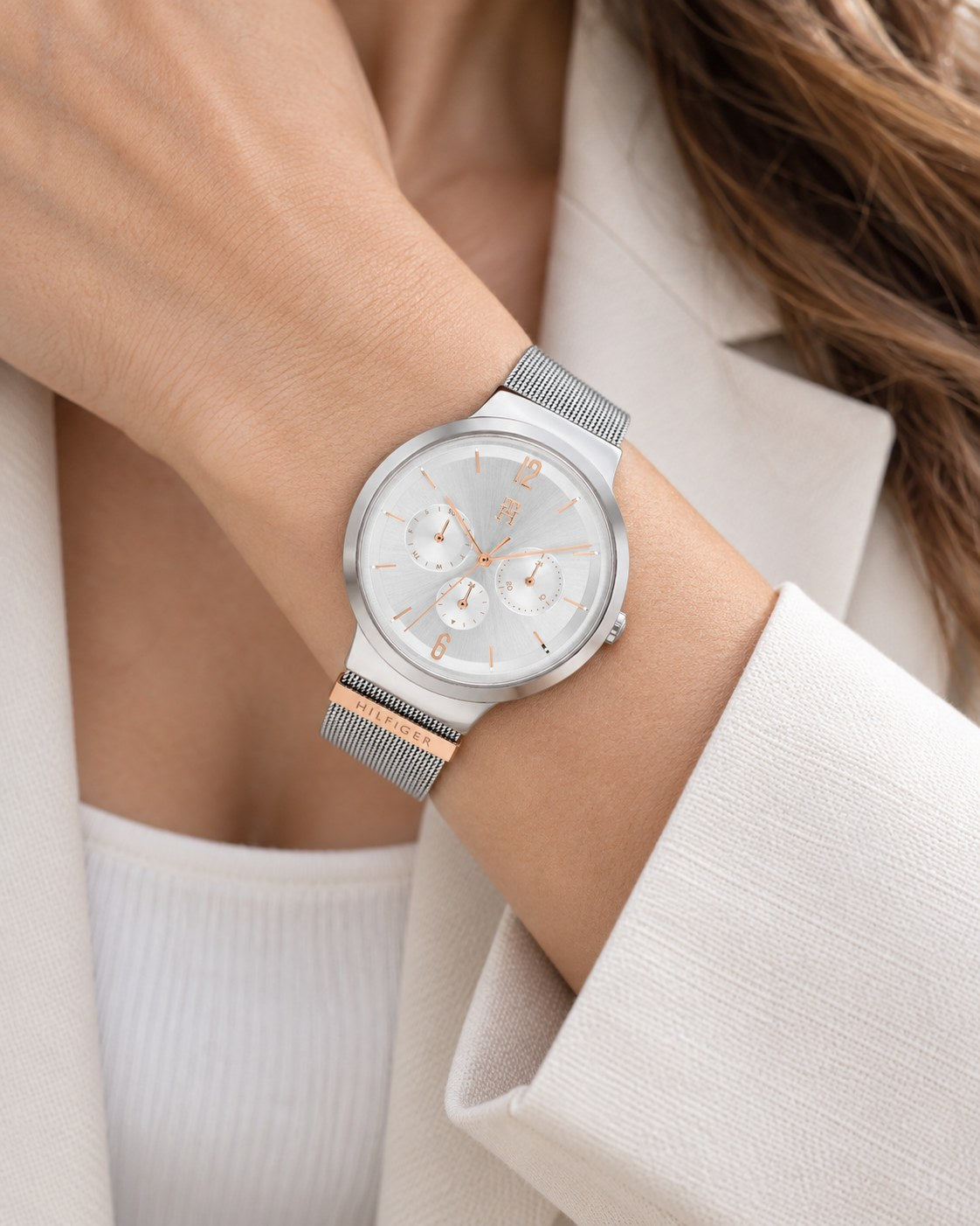 Tommy Hilfiger watch 1782537 worn on wrist