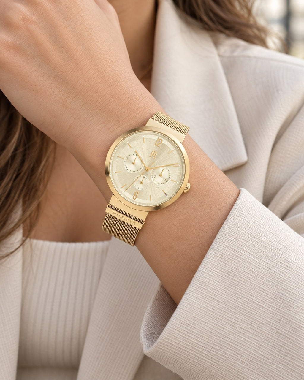 Tommy Hilfiger watch 1782539 worn on wrist