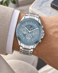 Tommy Hilfiger watch 1782554 worn on wrist