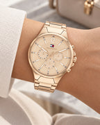 Tommy Hilfiger watch 1782597 worn on wrist