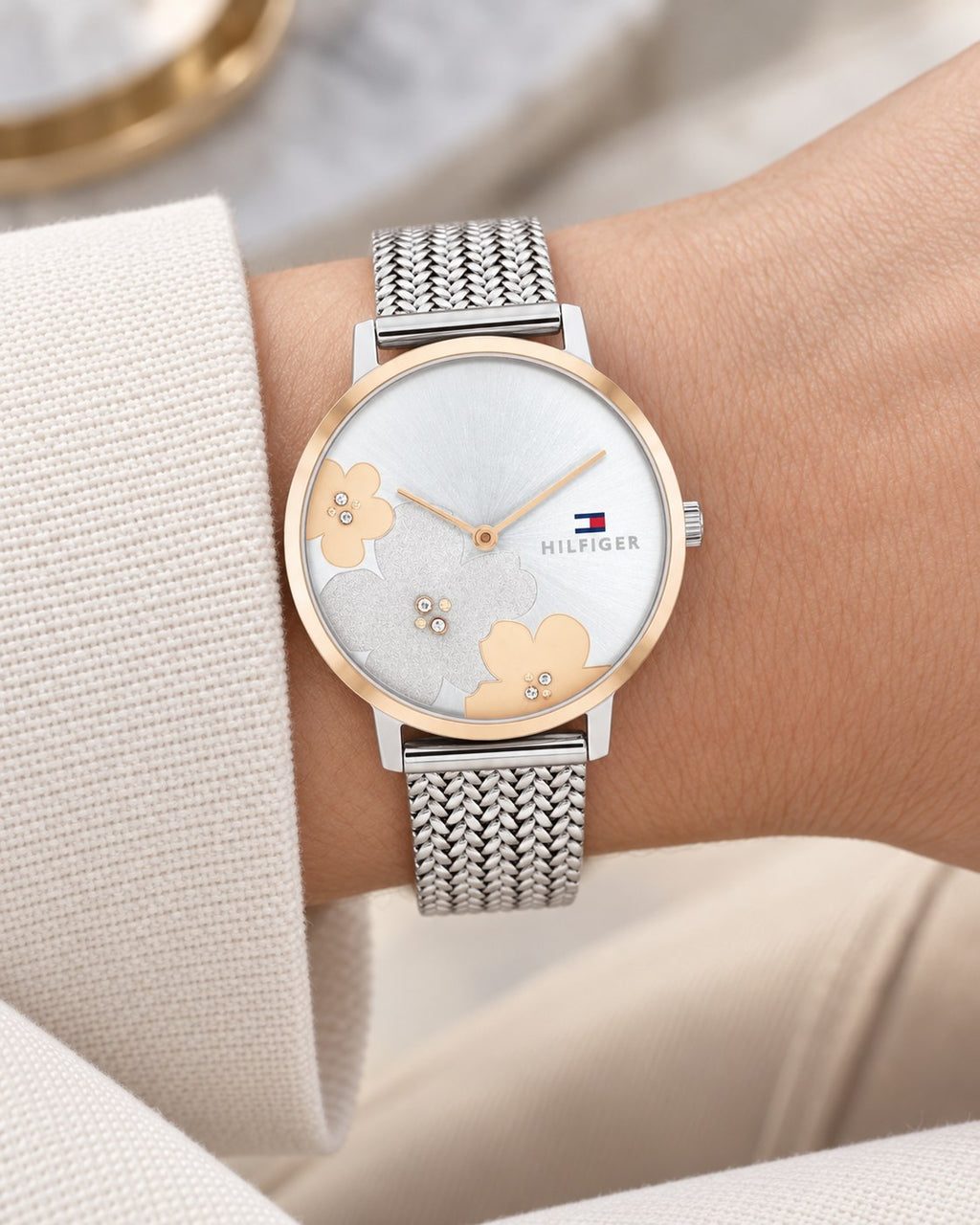 Tommy Hilfiger watch 1782604 worn on wrist