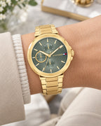 Tommy Hilfiger watch 1782755 worn on wrist