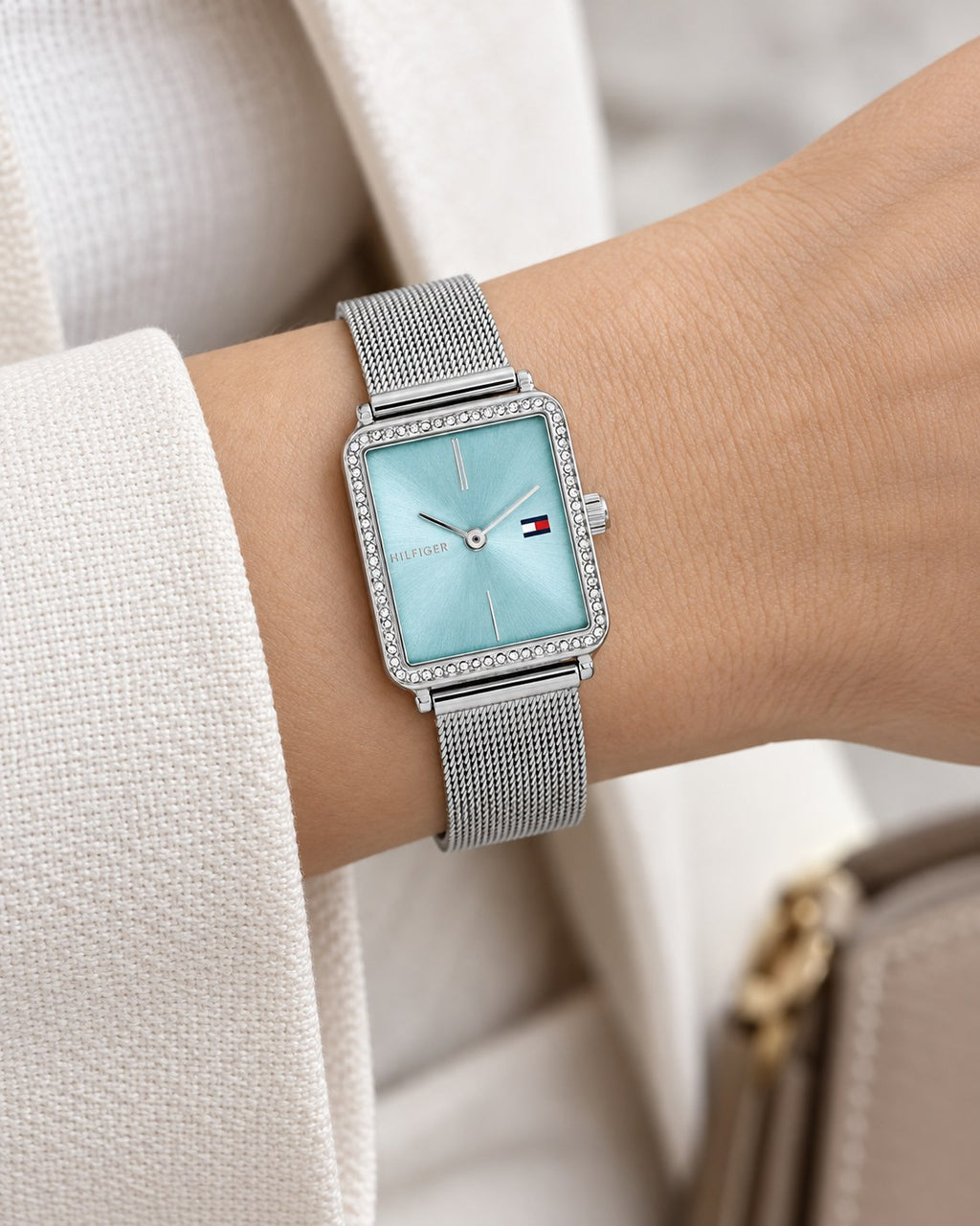 Tommy Hilfiger watch 1782789 worn on wrist