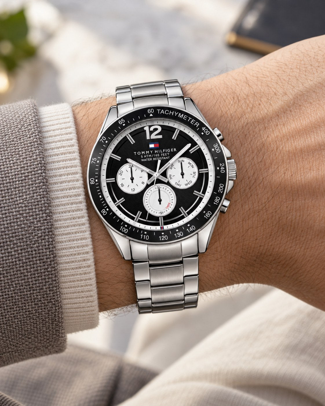 Tommy Hilfiger watch 1791120 worn on wrist