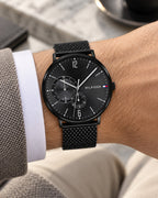 Tommy Hilfiger watch 1791507 worn on wrist