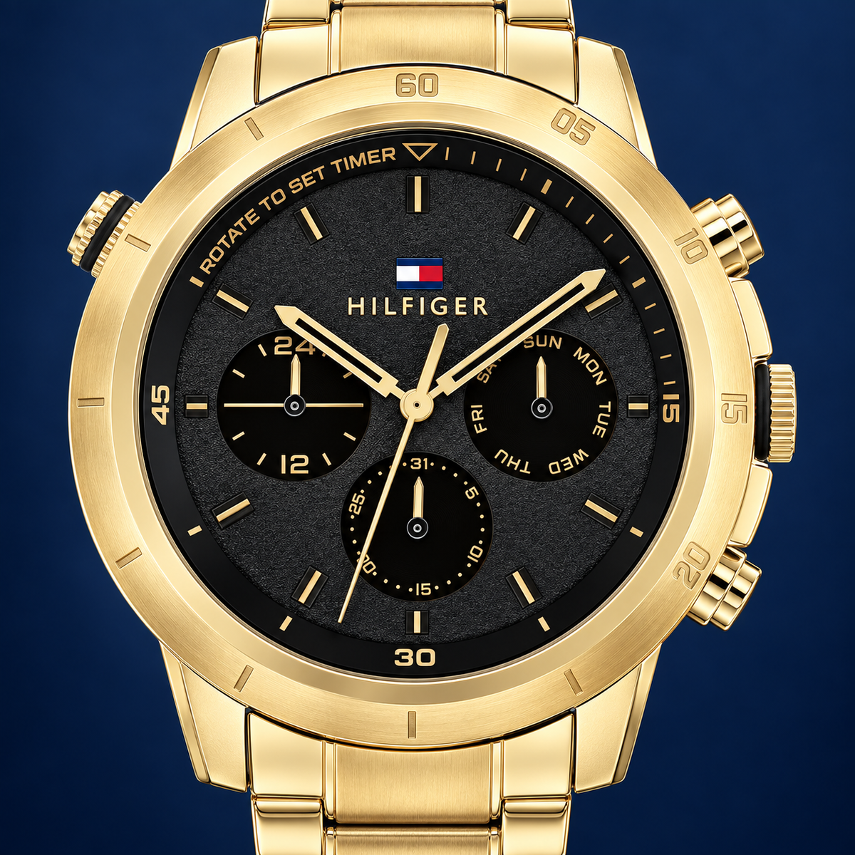 Tommy Hilfiger watch 1792109 – 03 dial macro