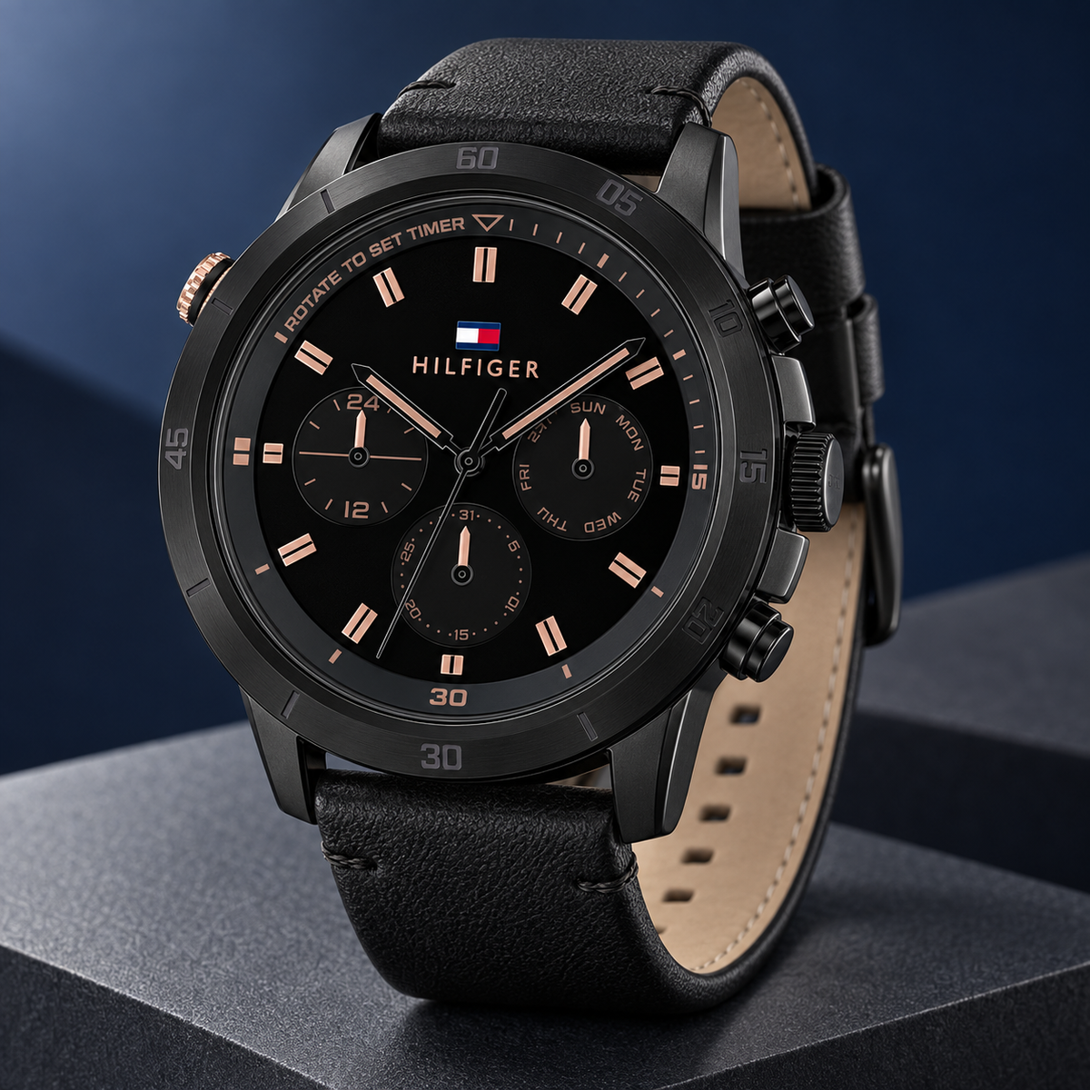 Tommy Hilfiger watch 1792110 – 05 three quarter profile